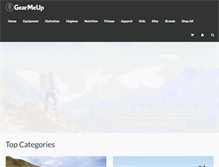 Tablet Screenshot of gearmeup.com